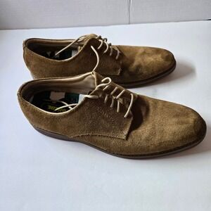G.H. Bass & Co Men's Pasadena Suede Derby Shoes Brown Size 13D